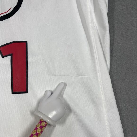 Air Jordan Jersey Mens Medium White PF Principle First Academy #11 Humility - Picture 3 of 14